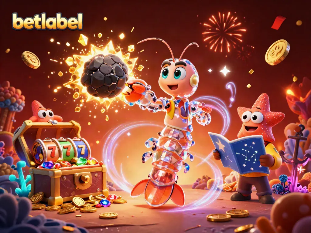 Engage in thrilling gaming at BetLabel while witnessing a galactic samurai amidst explosive wealth.