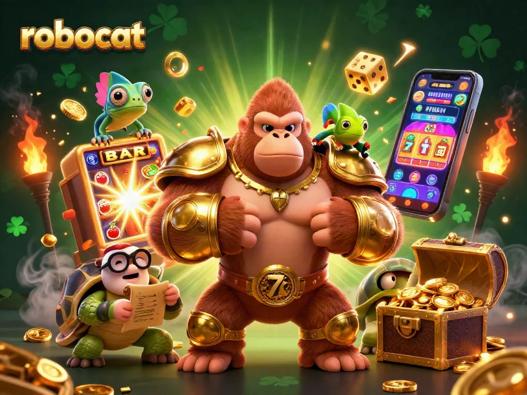 Boost your winnings at robocat casino with dynamic jackpot reels and vibrant gaming elements.